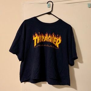Thrasher Crop Top